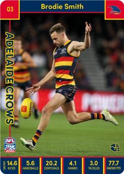 2023 AFL TeamCoach #3 Brodie Smith Front